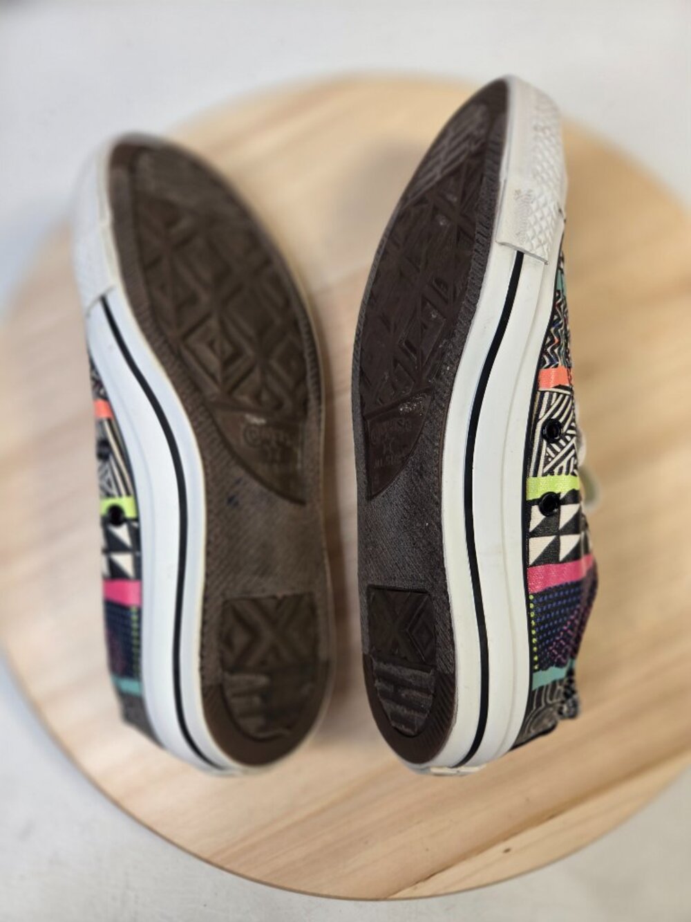 Converse Chuck Taylor All Star Hyperculture B&W Sneakers Women US 8 - Picture 10 of 12